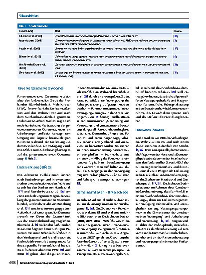 Vorschauseite 4: Das Entlassmanagement deutscher Krankenhäuser für kognitiv beeinträchtigte, ältere Menschen – ein Scoping Review