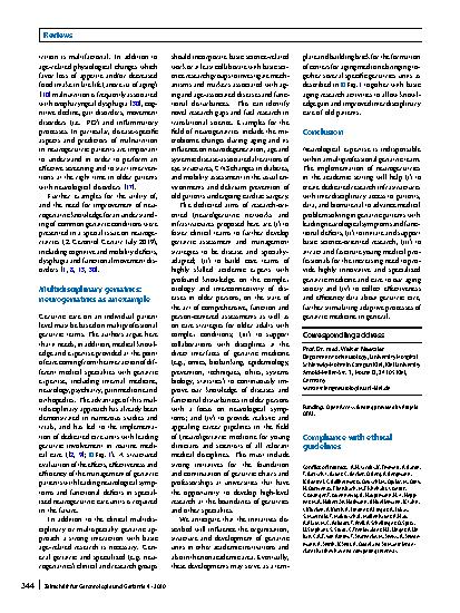 Vorschauseite 5: Neurogeriatrics—a vision for improved care and research for geriatric patients with predominating neurological disabilities