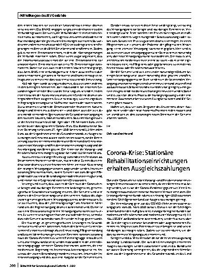 Vorschauseite 2: Mitteilungen des BV Geriatrie