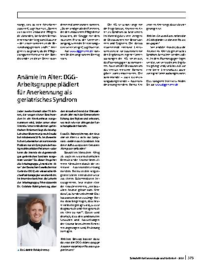 Vorschauseite 4: Mitteilungen der DGG