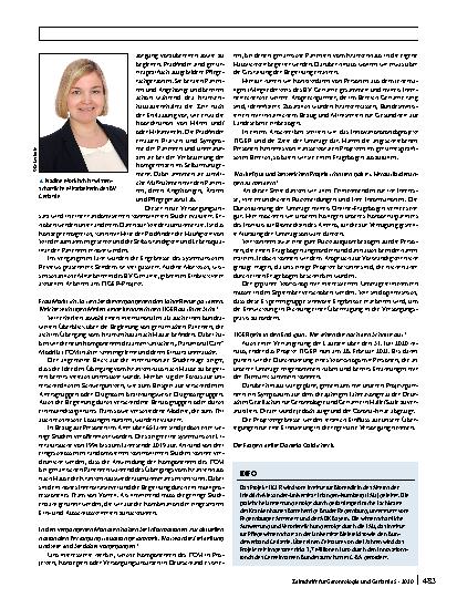 Vorschauseite 3: Mitteilungen des BV Geriatrie