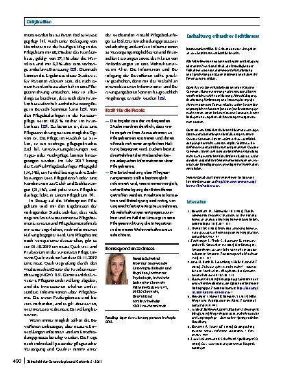 Vorschauseite 6: Die Einstellung von Patienten in geriatrischer Rehabilitation zu Pflegeheimen