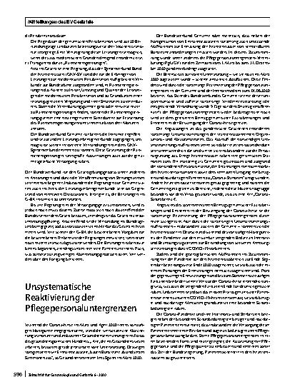 Vorschauseite 3: Mitteilungen des BV Geriatrie