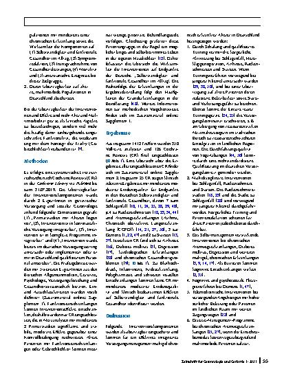 Vorschauseite 2: Integriertes Versorgungsmanagement für chronisch erkrankte ältere Menschen in der eigenen Häuslichkeit: Evidenz aus Cochrane-Reviews