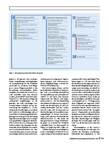 Vorschauseite 4: Bedarfe der Langzeitpflege in der COVID-19-Pandemie