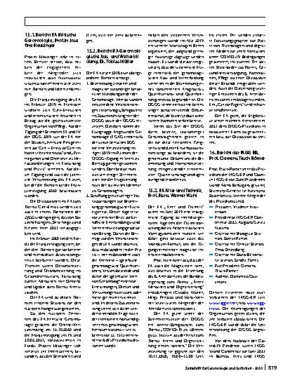 Vorschauseite 5: Mitteilungen der DGGG