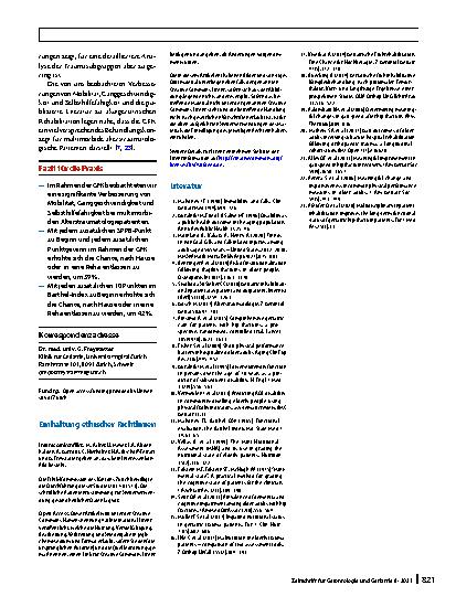 Vorschauseite 6: Geriatrische Komplexbehandlung bei alterstraumatologischen Patienten
