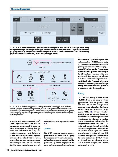 Vorschauseite 2: Implementation of the acutely presenting older patient (APOP) screening program in routine emergency department care