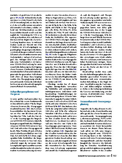Vorschauseite 2: COVID-19 im Alter – Die geriatrische Perspektive