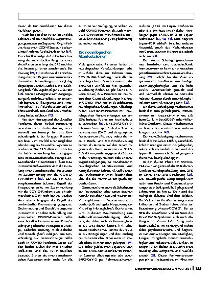 Vorschauseite 4: COVID-19 im Alter – Die geriatrische Perspektive