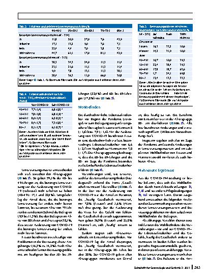 Vorschauseite 4: Veränderungen von Wohlbefinden und privater Unterstützung für Ältere: ein Blick auf die Auswirkungen der COVID-19-Pandemie im Frühsommer 2020