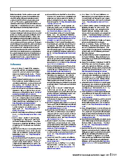 Vorschauseite 6: WWII traumatic events, subjective well-being and valuation of life in the very old