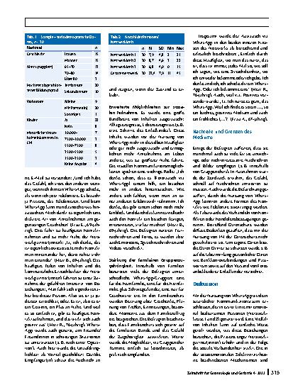 Vorschauseite 4: Das Potenzial von Instant Messaging für soziale Beziehungen von Menschen 65+