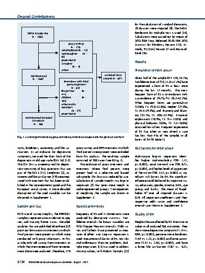 Vorschauseite 3: Elder abuse in the oldest old: prevalence, risk factors and consequences