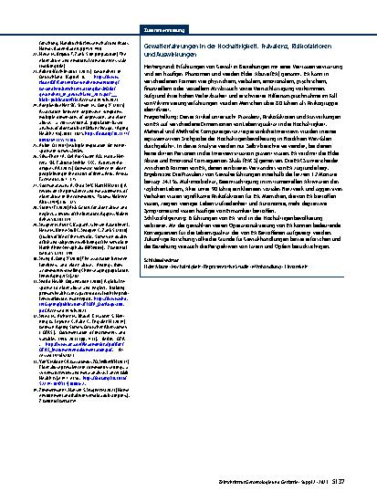 Vorschauseite 6: Elder abuse in the oldest old: prevalence, risk factors and consequences