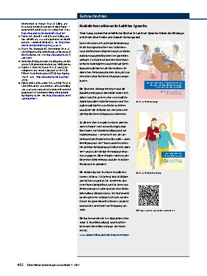 Vorschauseite 6: Preventive treatment options for fear of falling within the Swiss healthcare system