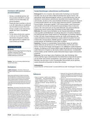 Vorschauseite 5: Social relationships, living arrangements and loneliness