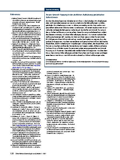 Vorschauseite 6: Person-environment fit of environmental support provided during medical consultations with older patients