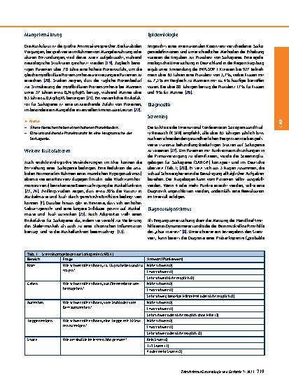 Vorschauseite 3: Diagnostisches und therapeutisches Vorgehen bei Sarkopenie
