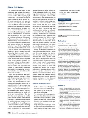 Vorschauseite 6: Discrepancies between subjective importance and actual everyday practice among very old adults and the consequences for autonomy