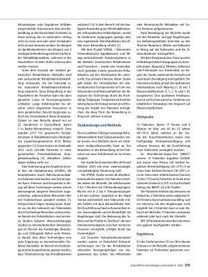 Vorschauseite 2: Telemedizin in der mobilen geriatrischen Rehabilitation