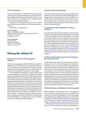 Vorschauseite 4: Mitteilungen der DGGG