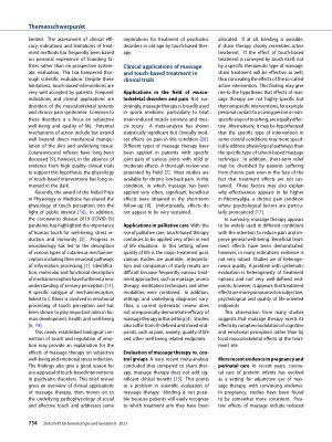 Vorschauseite 2: Massage and touch-based therapy