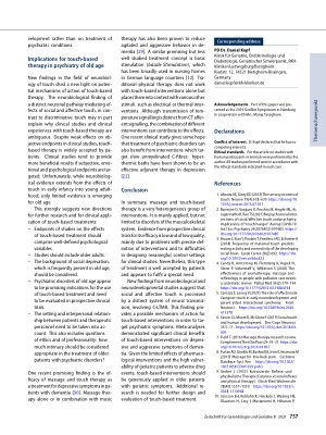 Vorschauseite 5: Massage and touch-based therapy
