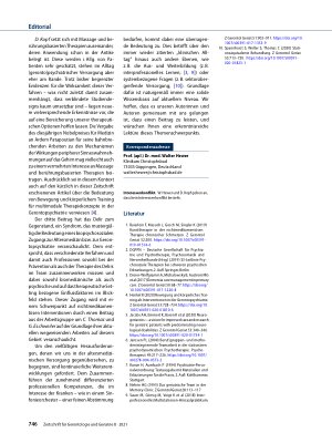Vorschauseite 2: Multiprofessionelle Therapieoptionen bei psychischen Erkrankungen im Alter – aktuelle Aspekte eines bekannten Themas