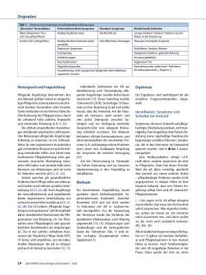 Vorschauseite 2: Pflegende Angehörige in der hausärztlichen Praxis – Hausärztliche Sichtweisen und Lösungsansätze