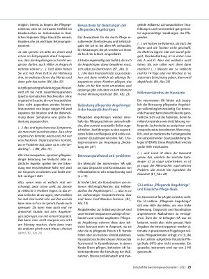 Vorschauseite 3: Pflegende Angehörige in der hausärztlichen Praxis – Hausärztliche Sichtweisen und Lösungsansätze