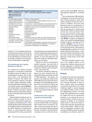 Vorschauseite 2: Comparison of delirium detection tools in acute care