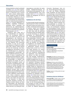 Vorschauseite 5: Krankenhauseinweisungsgründe für Menschen mit Demenz – ein Scoping-Review