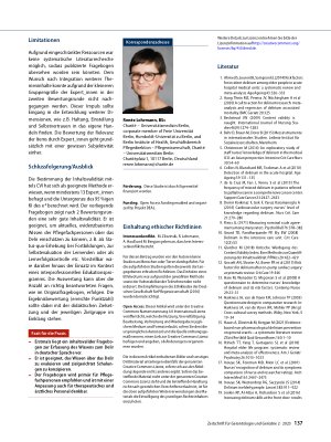 Vorschauseite 6: Weiterentwicklung und Inhaltsvalidierung eines Fragebogens zur Erfassung des Wissens über das Delir