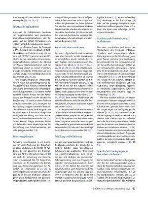 Vorschauseite 3: Strategien, Richtlinien und Empfehlungen zur Bewältigung der COVID-19-Pandemie in Einrichtungen der Palliativund Hospizversorgung. Ergebnisse eines Scoping-Reviews