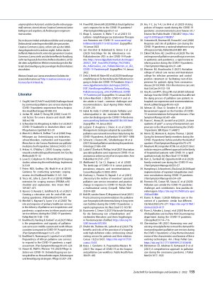 Vorschauseite 5: Strategien, Richtlinien und Empfehlungen zur Bewältigung der COVID-19-Pandemie in Einrichtungen der Palliativund Hospizversorgung. Ergebnisse eines Scoping-Reviews
