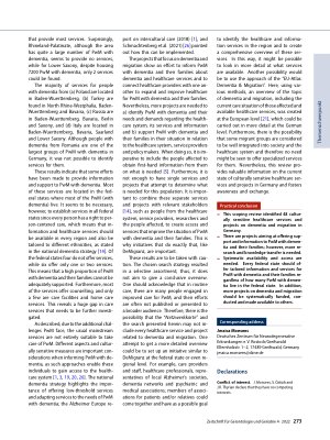 Vorschauseite 5: Dementia and migration: culturally sensitive healthcare services and projects in Germany