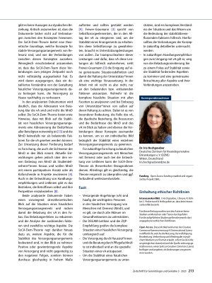 Vorschauseite 5: Adressieren Handlungsempfehlungen der Versorgungspraxis die Stabilität von häuslichen Versorgungsarrangements von Menschen mit Demenz? – Eine Dokumentenanalyse