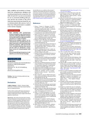 Vorschauseite 6: Assessing life-space mobility