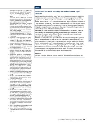 Vorschauseite 6: Förderung der Mundgesundheit in der Pflege – ein interprofessioneller Expertenstandard