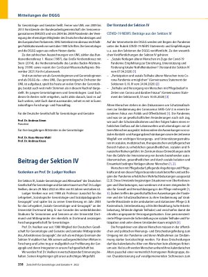 Vorschauseite 3: Mitteilungen der DGGG
