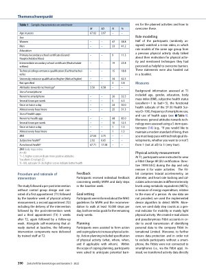Vorschauseite 3: Using wearables to promote physical activity in old age