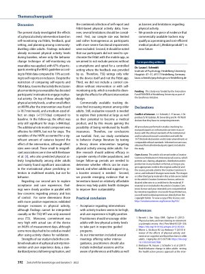 Vorschauseite 5: Using wearables to promote physical activity in old age