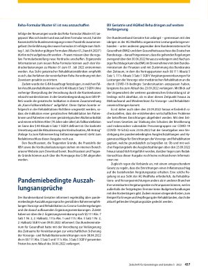 Vorschauseite 2: Mitteilungen des BV Geriatrie
