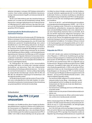 Vorschauseite 4: Mitteilungen des BV Geriatrie