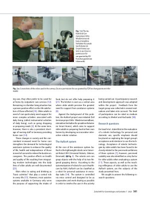 Vorschauseite 2: Evaluation and intention to use the interactive robotic kitchen system AuRorA in older adults