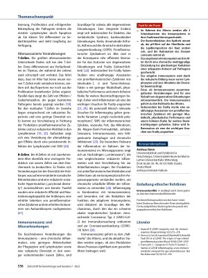 Vorschauseite 4: Alterung des Immunsystems