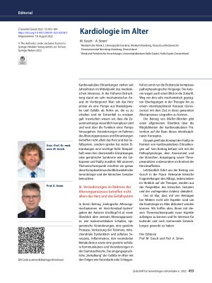 Vorschauseite 1: Kardiologie im Alter