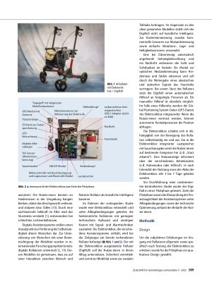 Vorschauseite 2: Erste Ergebnisse der Evaluation eines digitalen Rollators