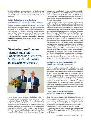 Vorschauseite 6: Mitteilungen der DGG